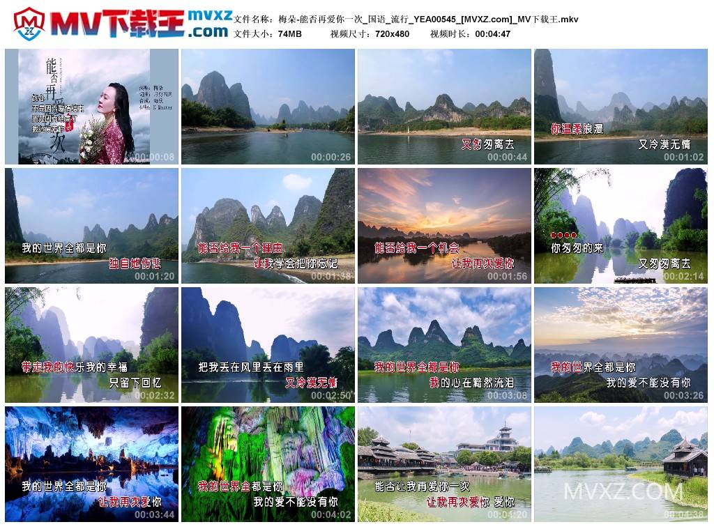 梅朵-能否再爱你一次_国语_流行_YEA00545